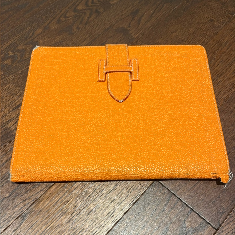 Orange H IPad Case
